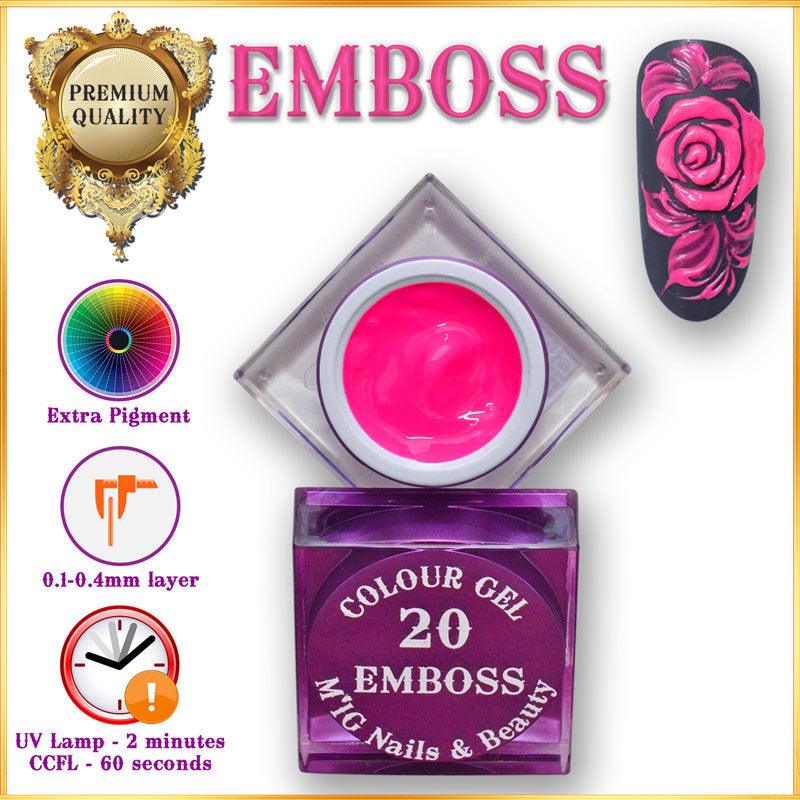 EMBOSS Color gel - MIGSHOP.RO