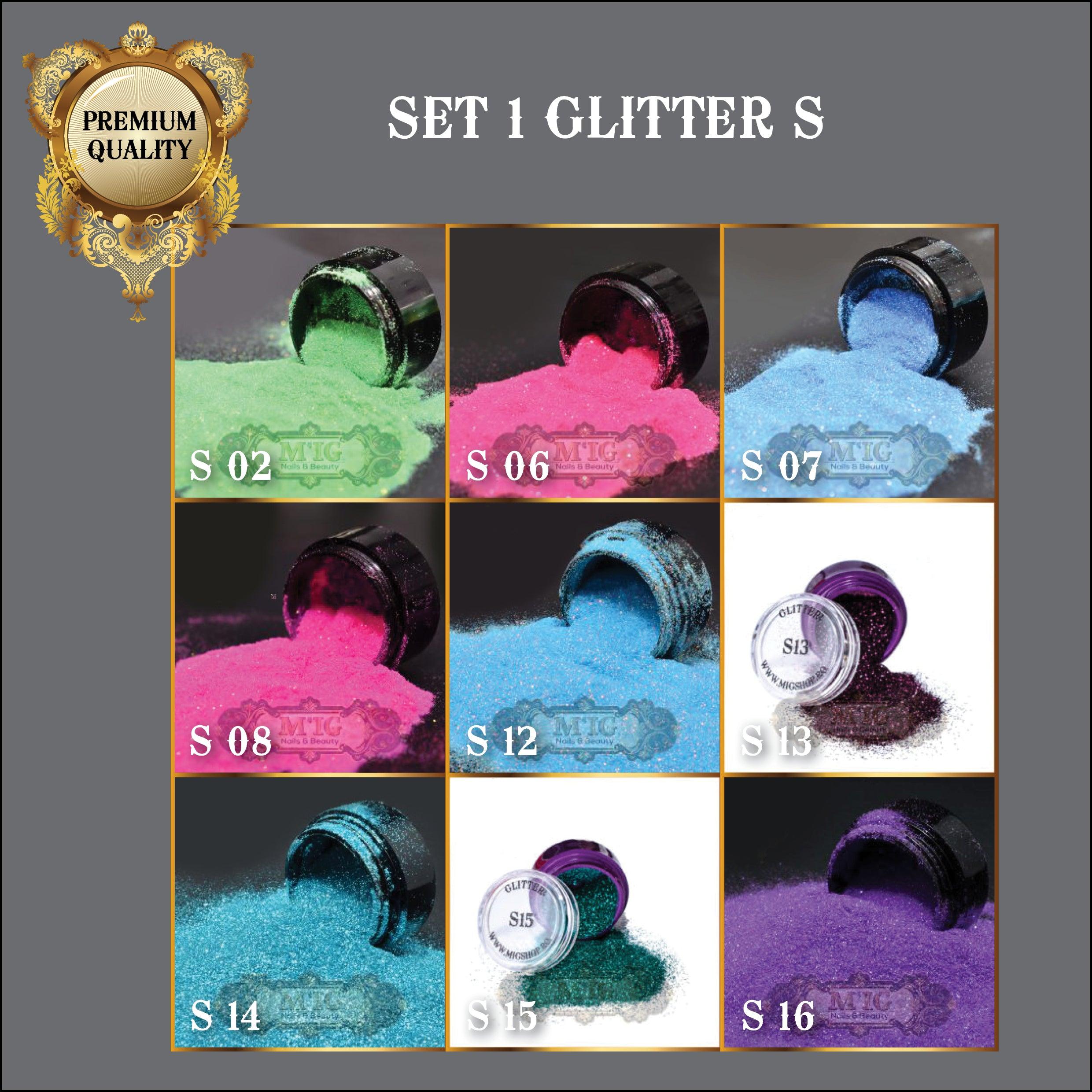 Set 1 glitter S - MIGSHOP.RO