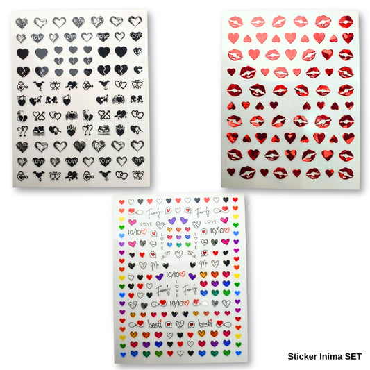 Inimioare - Love Sticker