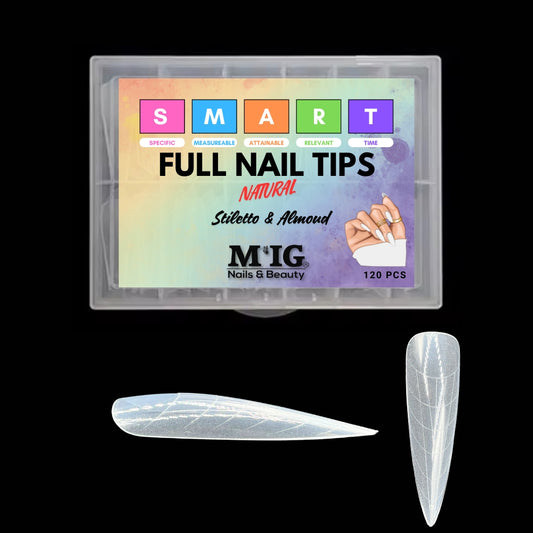 Tipsuri Full Natural Stiletto & Almond