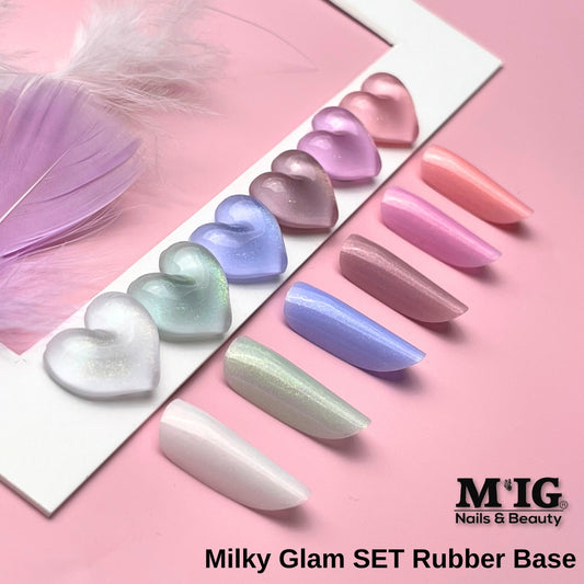 Milky Glam SET Rubber base