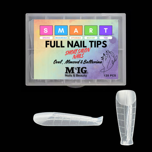 Tipsuri Full Short Salon Nails