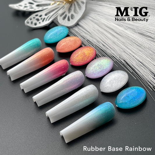 Set Rainbow Rubber Base