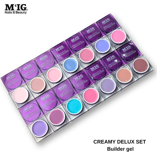 Creamy Delux SET Builder Gel