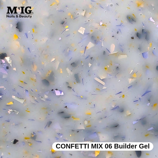 Confetti Mix 06 Builder Gel