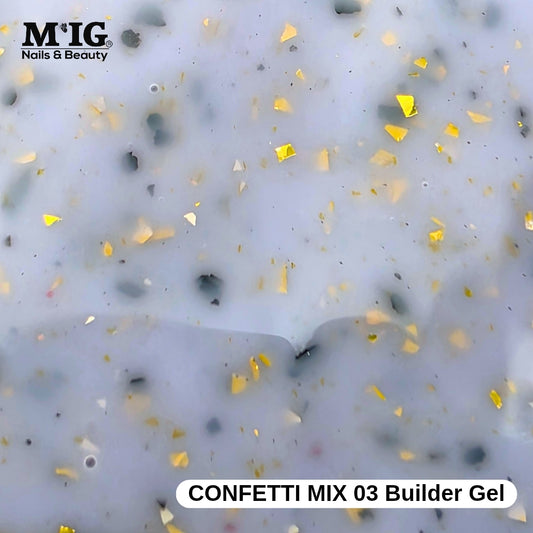 Confetti Mix 03 Builder Gel