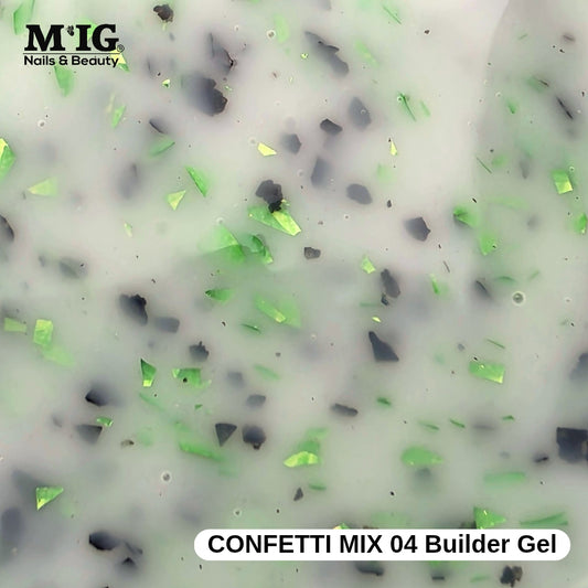 Confetti Mix 04 Builder Gel