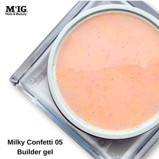 Milky Confetti 05 Builder Gel