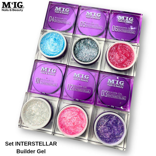 SET  Interstellar  Builder Gel (6 culori)