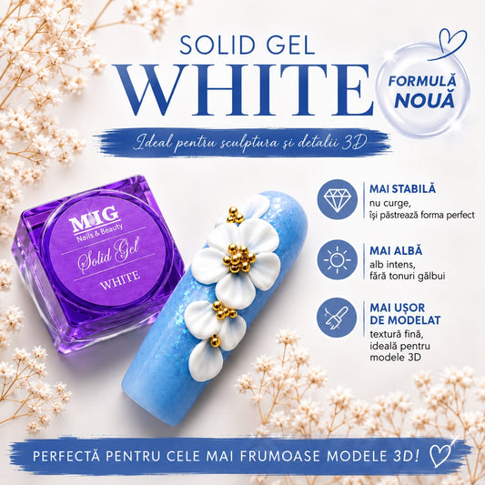 Solid Gel White