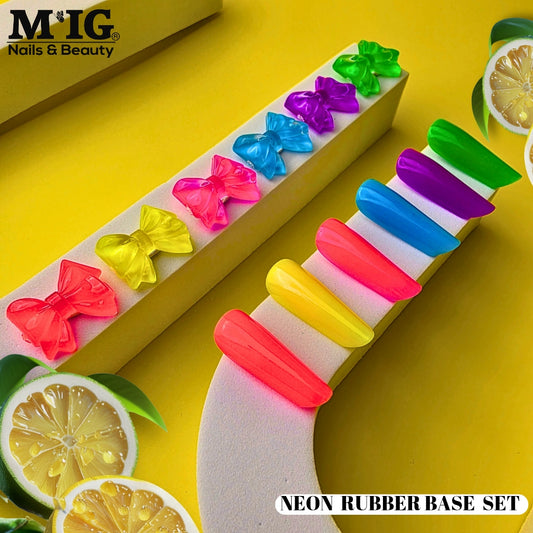 NEON SET Rubber base