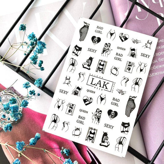49 Water Nail Tattoo (#114)