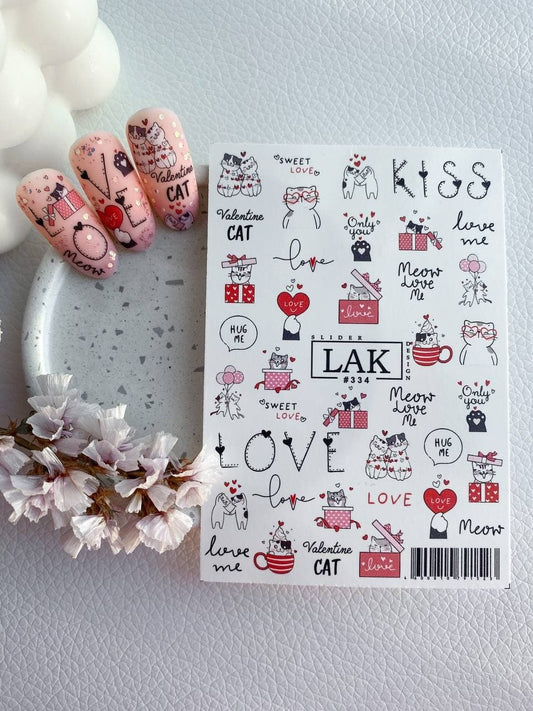 66 Water Nail Tattoo (#334)