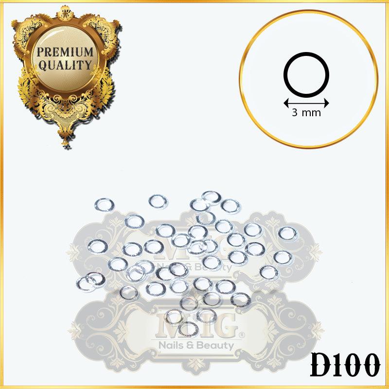 D100 Bijuterie pentru unghii - MIGSHOP.RO