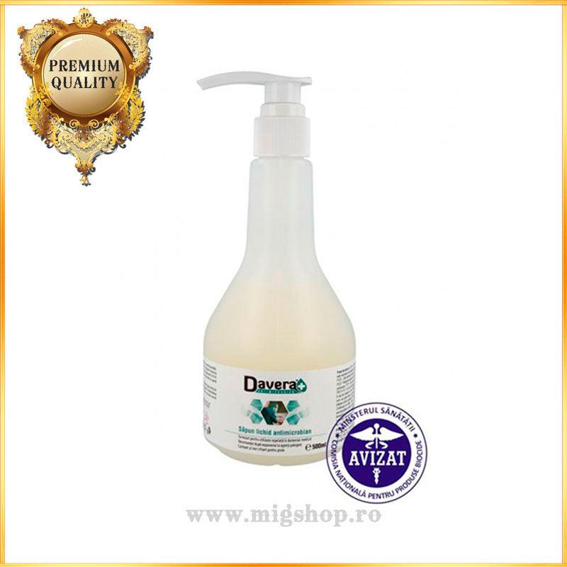 DAVERA– Sapun lichid antimicrobian 500 ml - MIGSHOP.RO