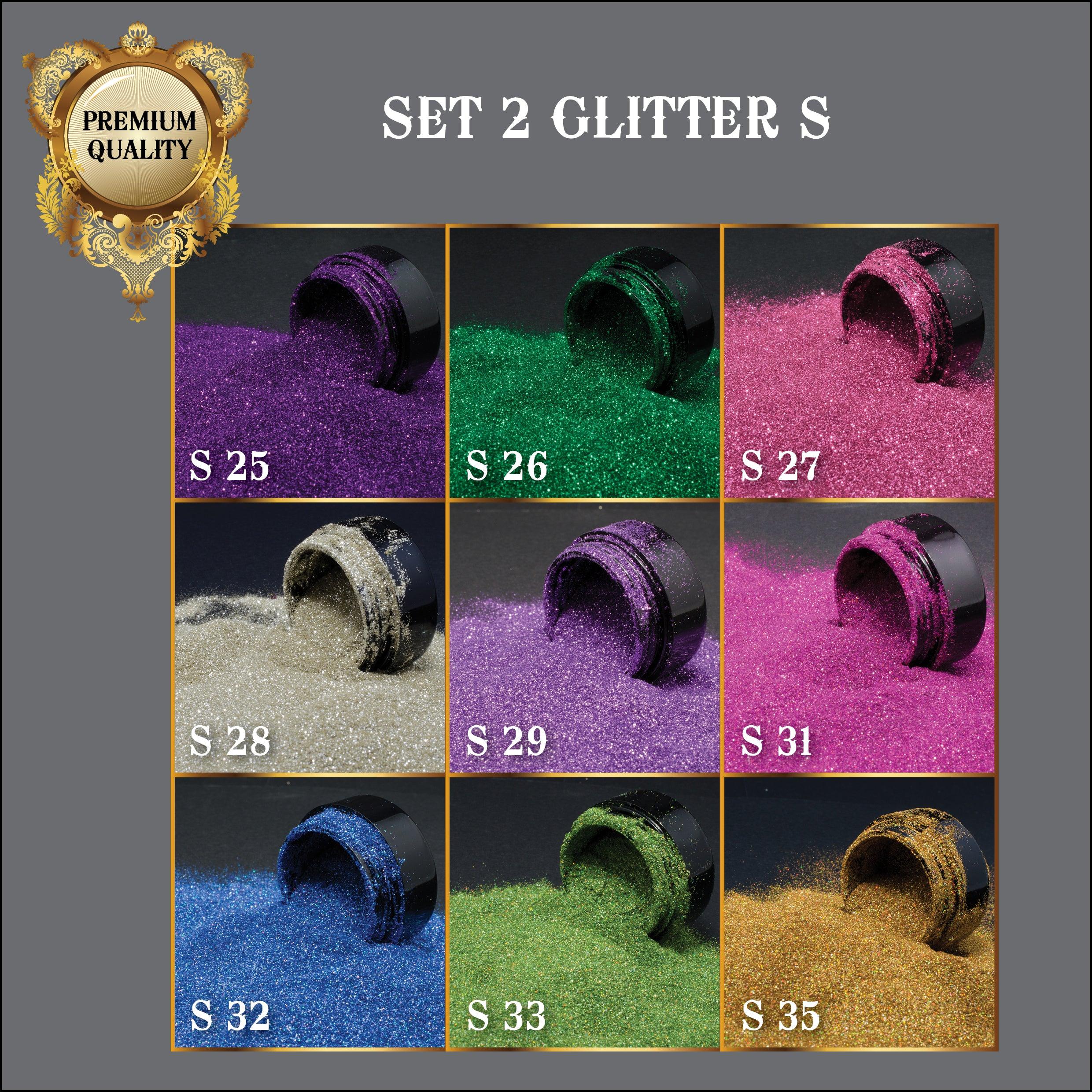 Set 2 glitter S - MIGSHOP.RO