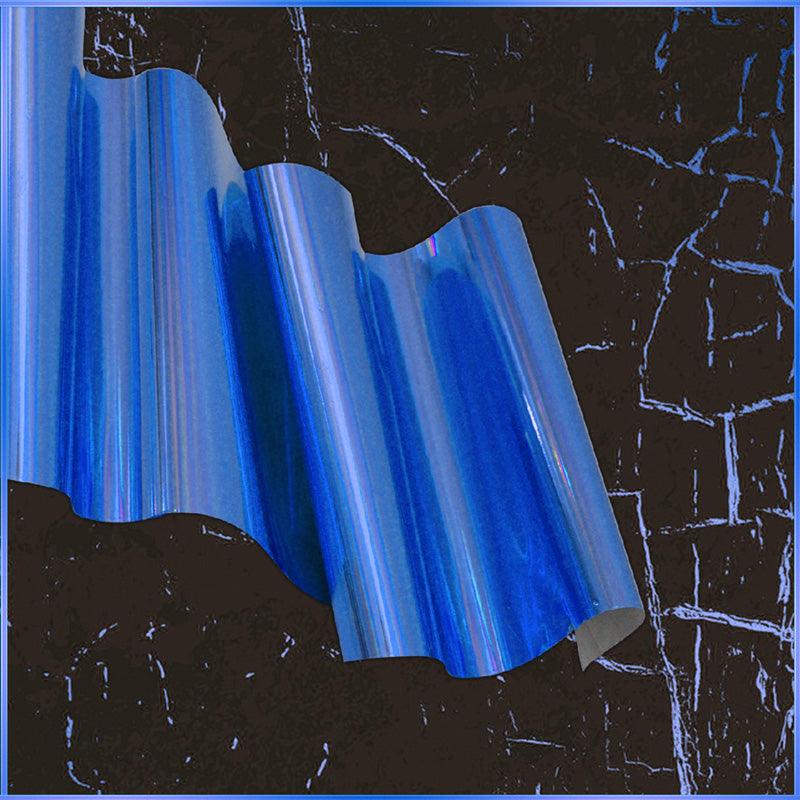 2 Folie de transfer craquelure ( bleumarin deschis metalizat) - MIGSHOP.RO